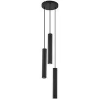 Lindby Hängeleuchte Joffrey, Metall, Schwarz IP20, 3 x 10 W LED