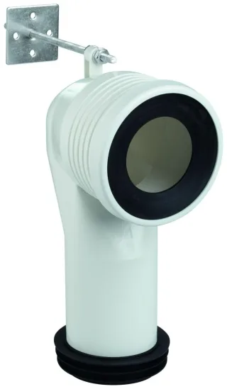 Grohe WC-Ablaufbogen 39457 vertikal 93,5 - 137mm, 39457000 39457000