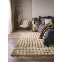 benuta Fellteppich Dave, rechteckig, Höhe: 31 mm, Teppich Wohnzimmer, Schlafzimmer, Esszimmer, Flur, Kunstfaser, Cozy