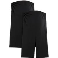 bonprix Radlerhose (Packung, 2-tlg., 2er) aus elastischem Material, mit Jerseybund, kurze Leggings