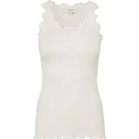 rosemunde Spitzentop Babette Silk Top mit Seide Vintage-Spitzenbesatz, mit Rundhalsausschnitt, hoher Seidenanteil