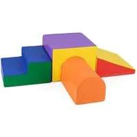 COSTWAY Spielbausteine, (4 St), Schaumstoffbausteine für Baby und Kinder