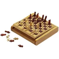 Philos Spiel Philos 2707 - Schach, mini, Reisespiel, Feld 12 mm