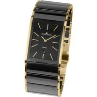 Jacques Lemans Keramikuhr Dublin 1-1939E, Quarzuhr, Armbanduhr, Damenuhr, Herrenuhr, Datum, Keramikarmband