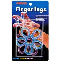 Unique Trainingshilfe Fingerlings - Hand/Arm/Fingertrainer - 3 Stärken im 3er Pack