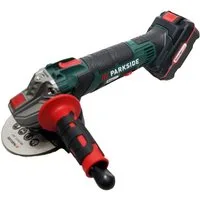 Parkside Akku-Winkelschleifer 20V Winkelschleifer PWSA 20-Li D4 inkl. 4Ah Akku und 4,5A Ladegerät, max. 11500 U/min