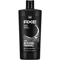 Unilever Duschgel Axe Duschgel XXL Black 0,7L Shampoo 3in1 Haarwäsche Körperpflege Haut