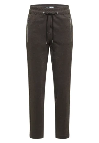 CECIL - Mid Waist Slim Leg Hose im Casual Fit creamy mocha - Gr. - 28