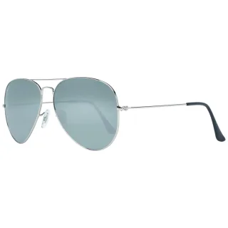 Ray-Ban Aviator Unisexe Silver Grey Mirror Lunettes de soleil