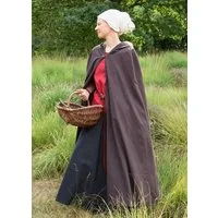 Battle Merchant Wikinger-Kostüm Mittelalter-Umhang Burkhard, versch. Farben, Einheitsgröße, unisex