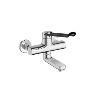 KWC VITA PRO 2.0 Wand schwenkbar A 190, chromeline, AD153, Hebel lang nach oben 125234