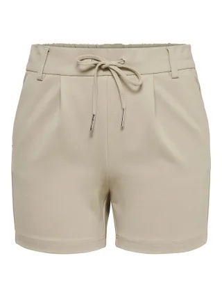 ONLY - ONLPOPTRASH LIFE EASY SHORTS PNT NOOS pure cashmere - Gr. - S
