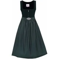 MarJo Dirndl Samt Dirndl 2tlg. - GRAFLING - flaschengrün