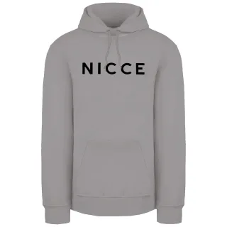 Nicce – Kapuzenpullover „Original Logo“ für Herren in Kreidegrau