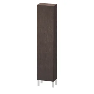 Duravit L-Cube Hochschrank Eiche dunkel gebürstet Matt 400x243x1760 mm - LC1170R7272 LC1170R7272
