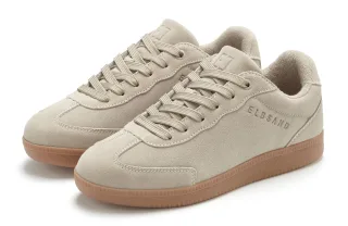Elbsand Sneaker "Freizeitschuh, Schnürschuh, Turnschuh, Retro Sneaker, Lederschuh" Ledersneaker, Schnürhalbschuh aus Leder im modernen Retro Look