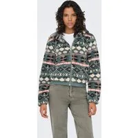 ONLY Outdoorjacke ONLANNA CONTACT AOP HOOD JACKET OTW CS