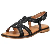 Regarde Le Ciel Regarde Le Ciel Sandalen Leder/Textil Riemchensandale