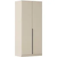 OTTO home Drehtürenschrank Kleiderschrank Schrank Garderobe AGORDO Schlafzimmer (in zwei Griff-Farben, Breiten 91-405 cm, Dekor- oder Hochglanzfront) durchdachte Innenausstattung, in 8 Breiten und 2 Höhen MADE IN GERMANY