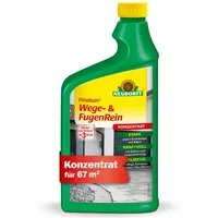 Neudorff Unkrautbekämpfungsmittel Finalsan Wege- und FugenRein 1 Liter, gegen Grünbelag auf Wegen, Terrassen und Mauerwerk, Gebrauchsfertiger Grünbelagentferner entfernt Grünbelag und Algen, wirksam in 3 Stunden und monatelang