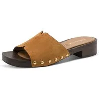 Tamaris Pantolette Blockabsatz, Sommerschuh, Schlüpfschuh mit aufgesetzten Nieten
