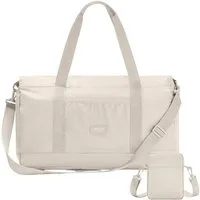LARKSON Weekender Magnus Packable Weekender (1-tlg), 2in1 Crossbody Bag & Reisetasche, faltbar
