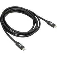 Thunderbolt 4 / USB-C Kabel schwarz, 2 m