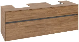 Villeroy & Boch Waschtischunterschrank Collaro C10700 1600x548x500mm Kansas Oak C10700RH