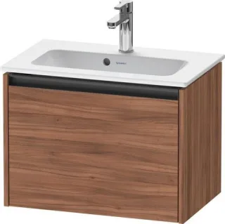 Duravit Ketho.2 Waschtischunterbau wandhängend Nussbaum Matt 610x390x440 mm - K25055079790000 K25055079790000