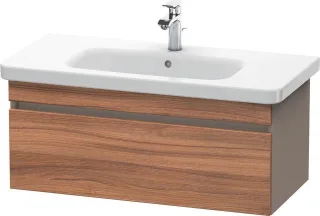 Duravit DuraStyle Waschtischunterbau wandhängend Nussbaum & Basalt Matt 930x448x398 mm - DS638207943 DS638207943