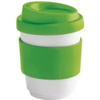 KAHLA Coffee-to-go-Becher Fillit Becher + Trinkdeckel, 1-tlg., Porzellan, Made in Germany