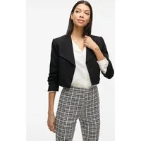 Vila Kurzblazer VIHER BIN CROPPED BLAZER - NOOS Materialmix, loose fit