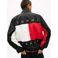 Tommy Jeans Windbreaker TJM HERITAGE FLAG Regular fit mit Stehkragen und Markenprint Rückenprint Tommy Flag