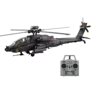 RC ERA C170 AH-64D Apache 2.4G 6CH 6G 1:48 Scale Altitude Hold Optical Flow Positioning TOF Altitude Hold Flybarless RC
