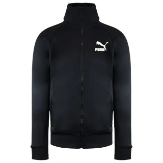 Puma ikonische T7 -Männerschwarze Trackjacke