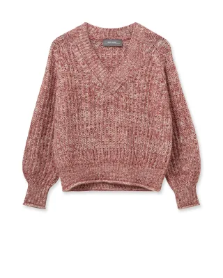 MOS MOSH - MMJaylin V-neck Knit rosette - Gr. - L