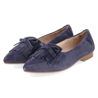 Kaerlek Ballerinas JEANINE 05  Blau - Gr. 37 -  Synthetik Material