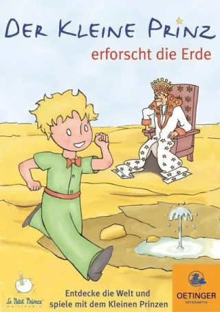 Der kleine Prinz erforscht die Erde
