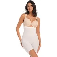 MAGIC Bodyfashion Panty Maxi Hi-Bermuda Silikonbesatz an der Oberseite verhindert ein Einrollen