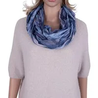 MIRROSI Loop Damen Schal mit Regenbogen-Muster Weich Schlauchschal, (Zweimal um den Hals wickelbar, ca.45x75cm), Damen Halstuch ideal für Frühling, Sommer oder Herbst