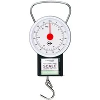 Lifetime Kofferwaage GEPÄCKWAAGE 32kg mit Maßband Kofferwaage Handwaage Zugwaage 91, Tragkraft 32 kg, Reisewaage Hängewaage Angelwaage Waage
