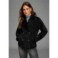 Laura Scott Cabanjacke kurz Jacke in Wolloptik
