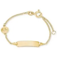 Amor Goldarmband Schutzengel, Made in Germany