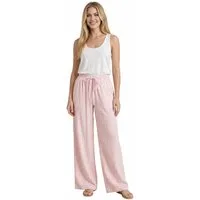 Worldclassca Stoffhose Worldclassca Stoffhose mit Streifen Gestreift Freizeit Sommerhose Neue Kollektion - Stilvolle und gemütliche Sommer Mode für Damen