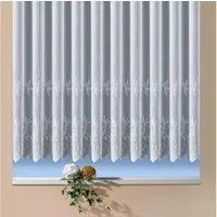 Weckbrodt Gardine Potsdam (1 St), Kräuselband, transparent, Voile, echte Stickerei, Voile, halbtransparent, Bordüre, Kante, Store
