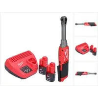 Milwaukee Umschaltknarre M12 FHIR14LR-202 Akku Hochgeschwindigkeits Ratsche 12 V 47 Nm 1/4"