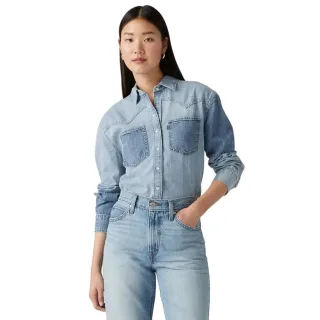 Levis - "Teodora" Hemd für Damen, Leicht, Denim (Hellblau)
