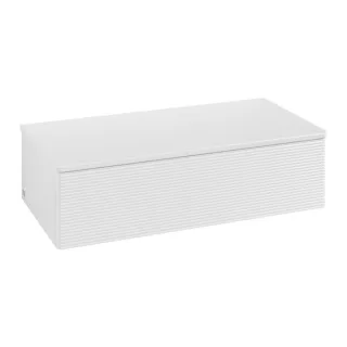 Villeroy und Boch Antao Waschtisch-Unterschrank L40100GF 100x26,8x50cm, Waschbeckenplattenfarbe Lack, glossy white lacquer