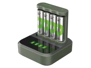 GP USB-Ladegerät B441, inkl. 4x AA 2100 mAh Akku