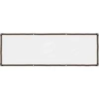 vidaXL Schutzplane Transparente Plane mit Ösen 1x3 m Polyethylen (1-St)